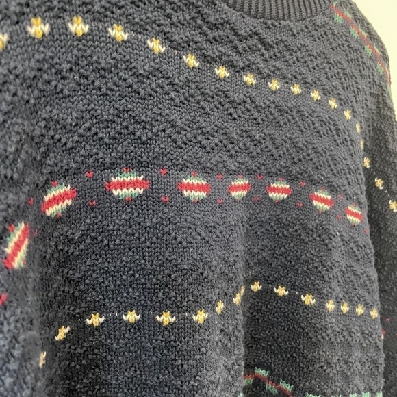 Jack Henry Knit Blue Men's Sweater - Picture 3 of 6